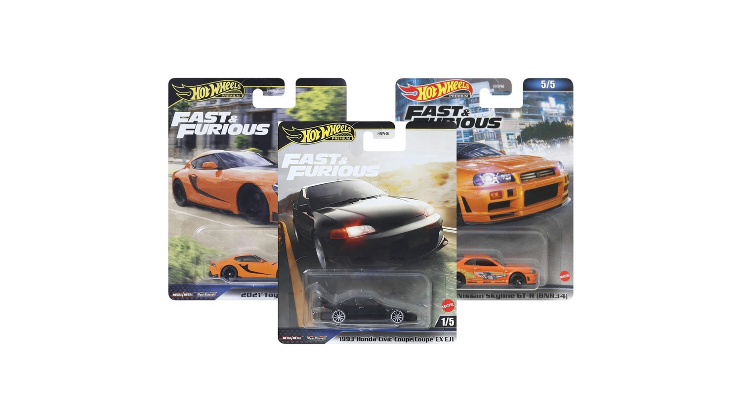 Hot Wheels Premium Fast & Furious